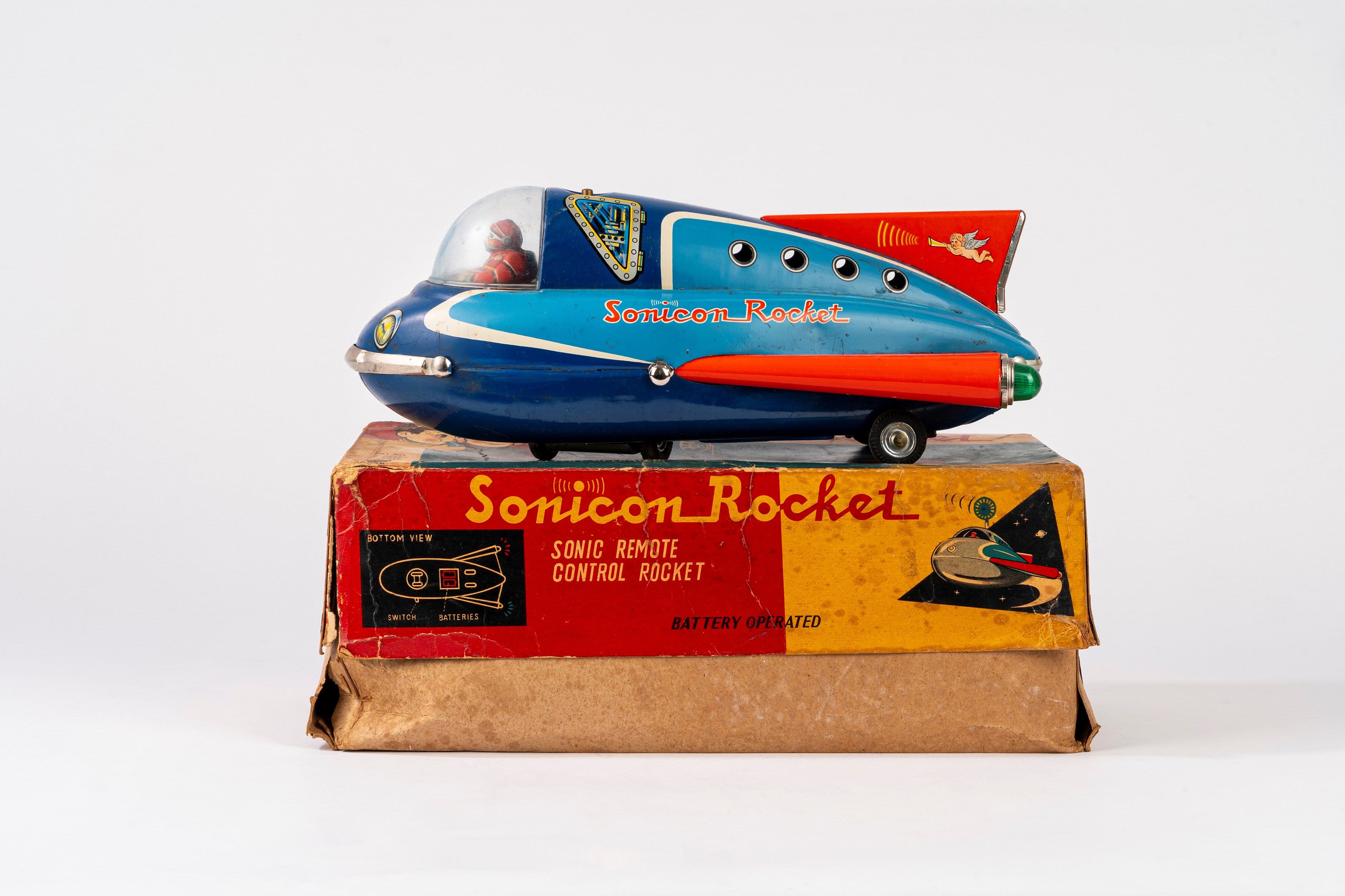 Masudaya - Modern Toys - Sonicon Rocket