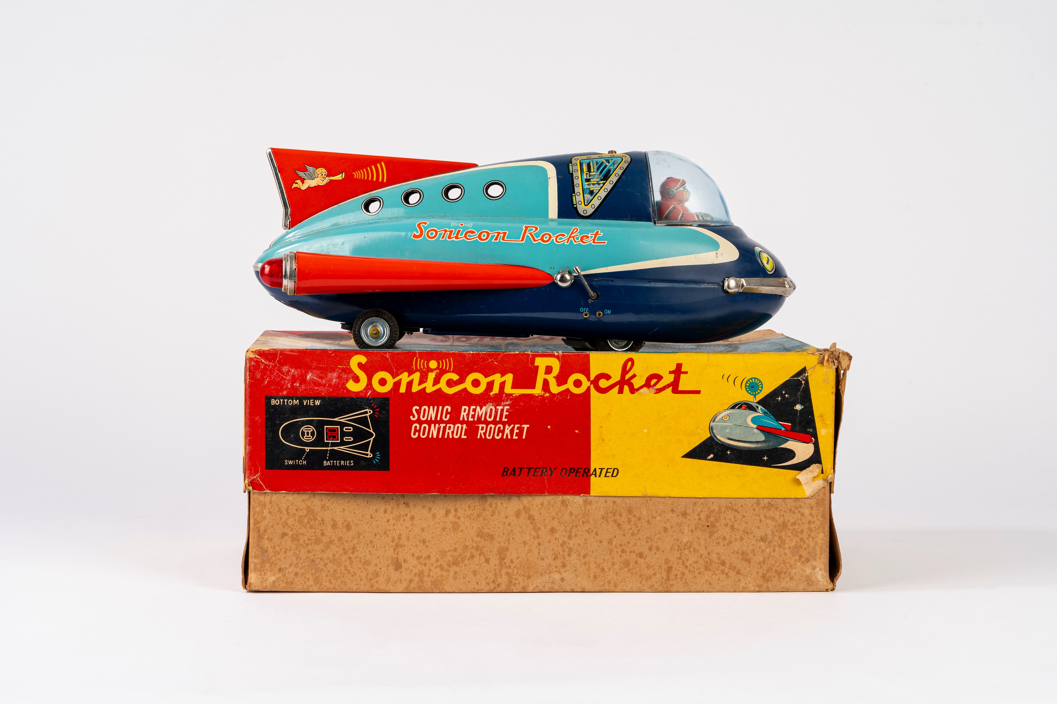 Masudaya - Modern Toys - Sonicon Rocket