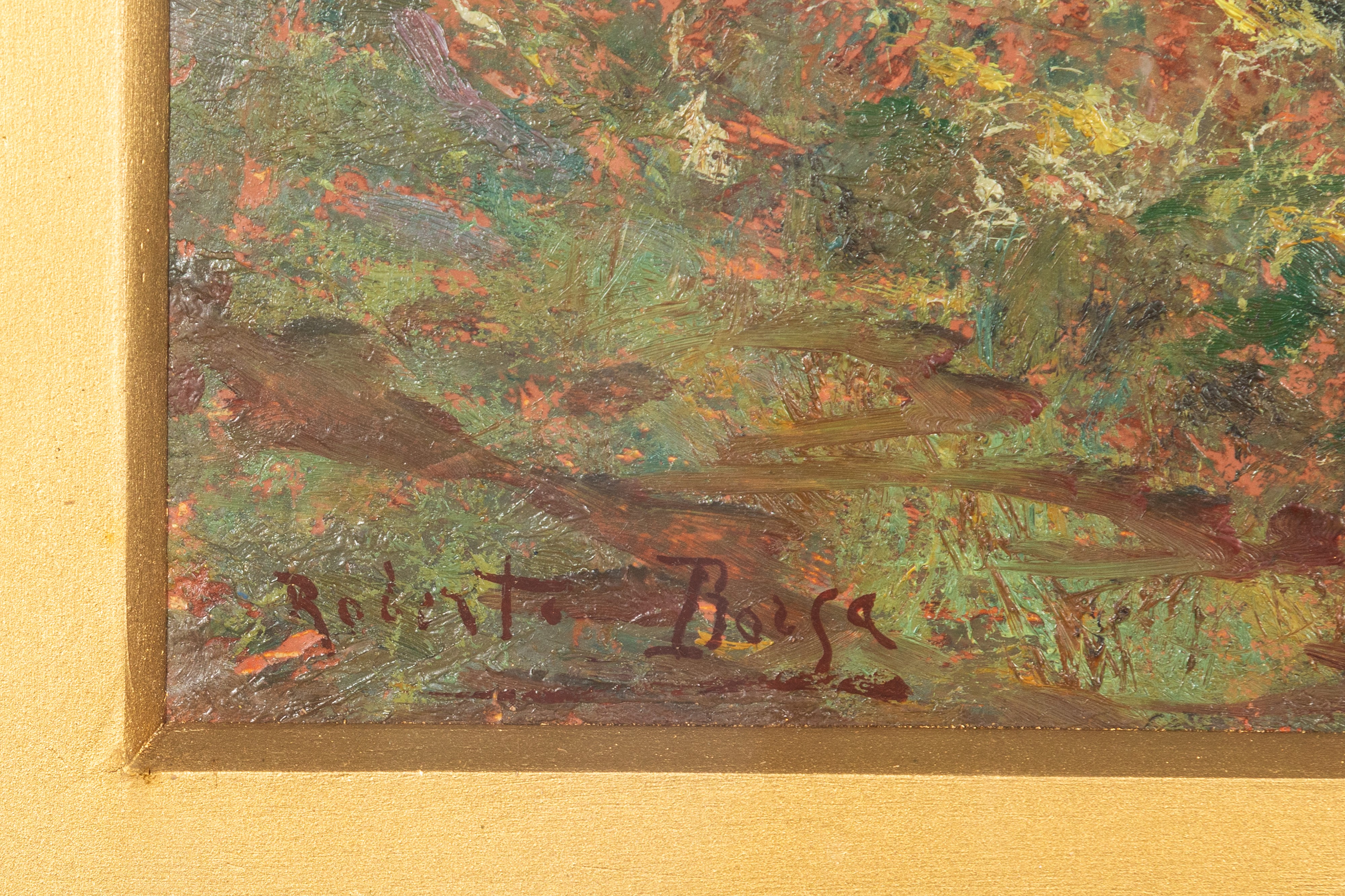 Roberto Borsa - Cipressi sul lago