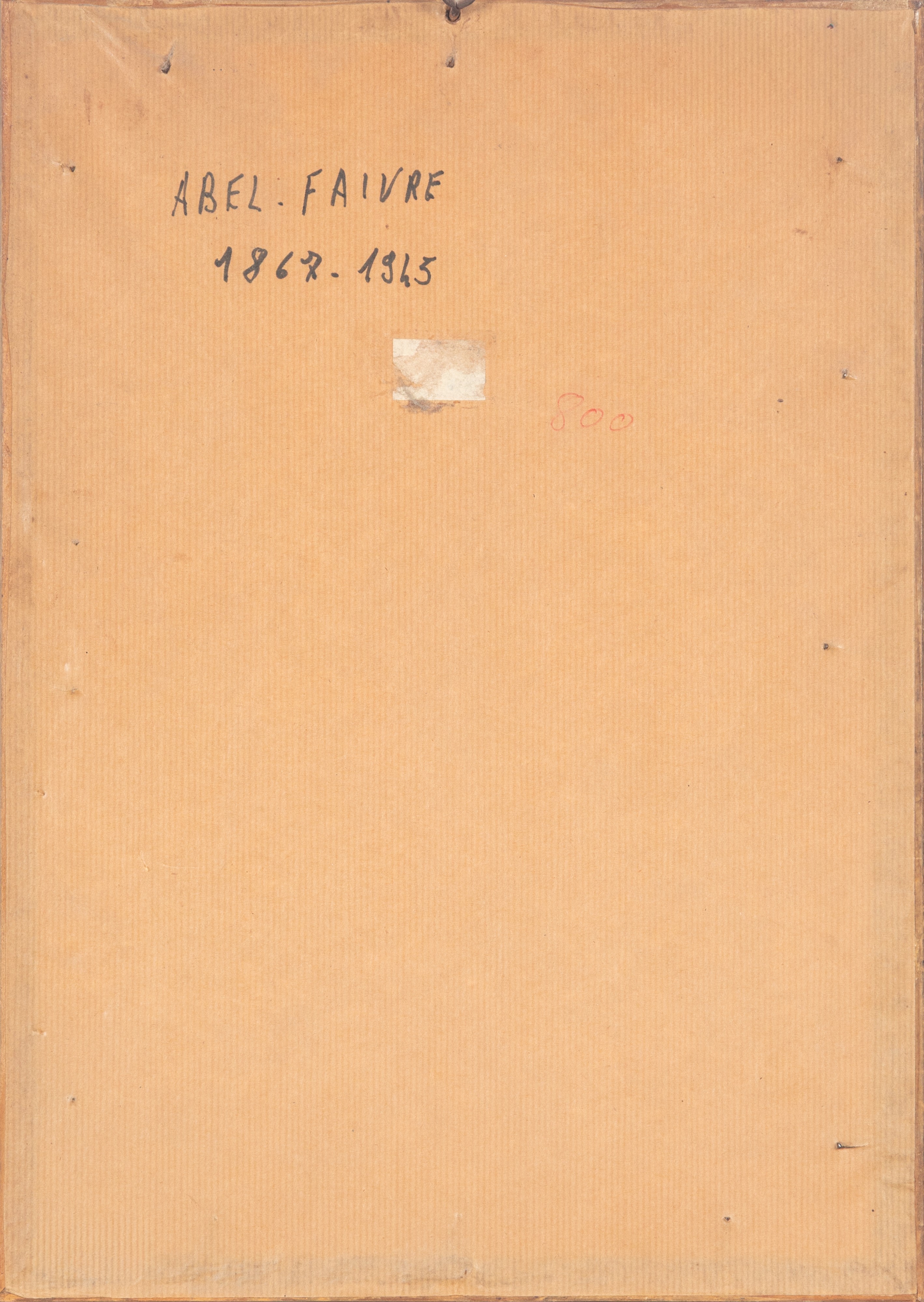 Abel Jules Faivre - Studio per figura femminile
