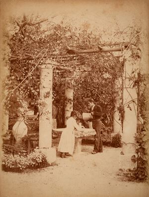Cortile siciliano, Taormina
