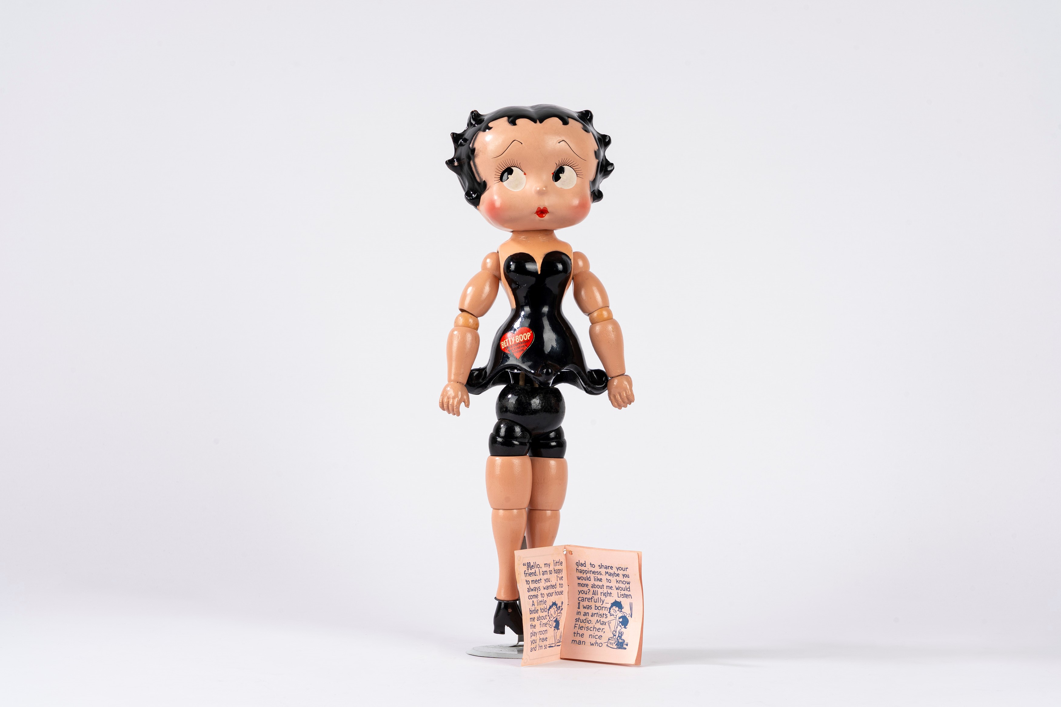 Cameo Doll. - Bambola, Betty Boop, legno policromo con giunture snodate