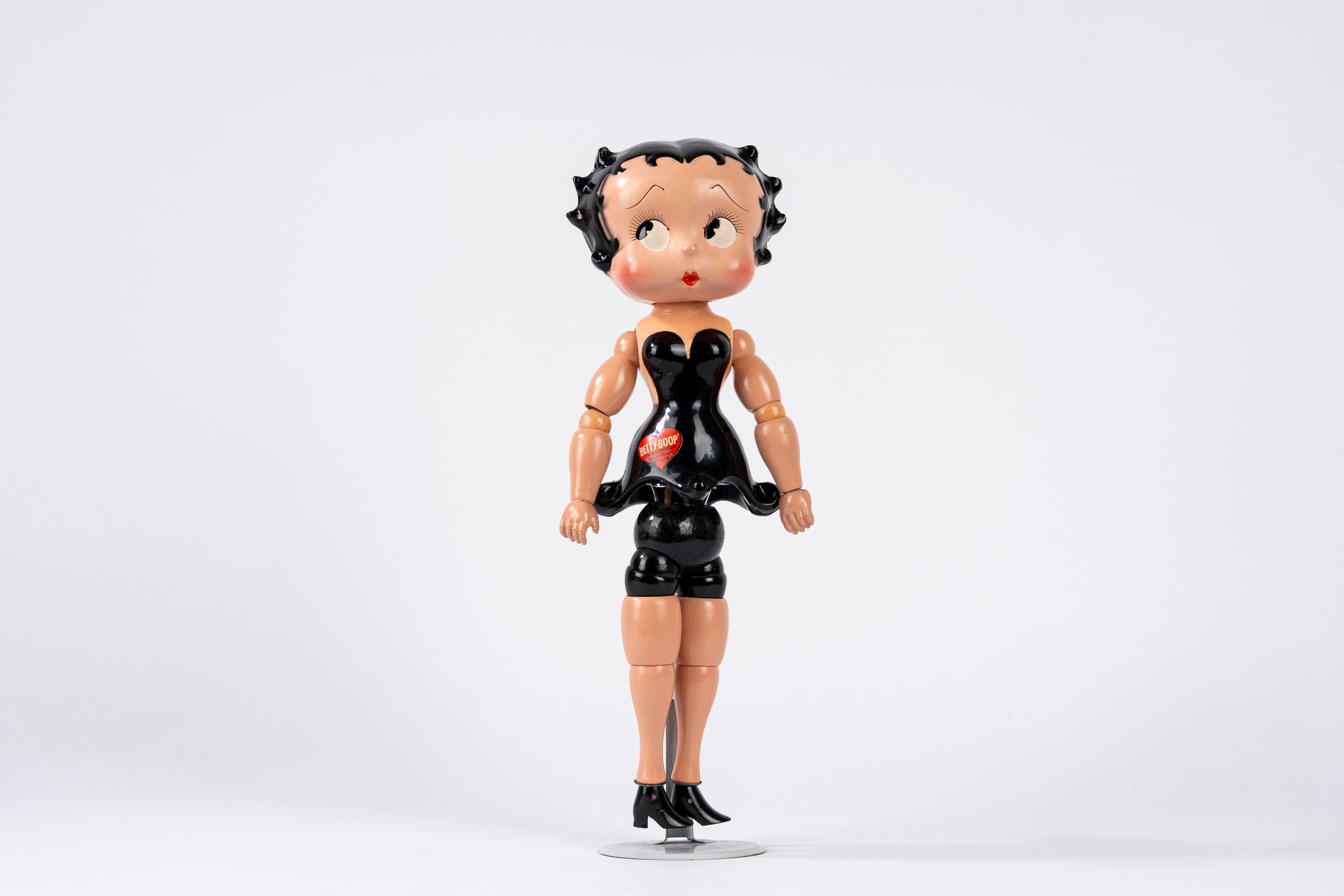 Cameo Doll. - Bambola, Betty Boop, legno policromo con giunture snodate