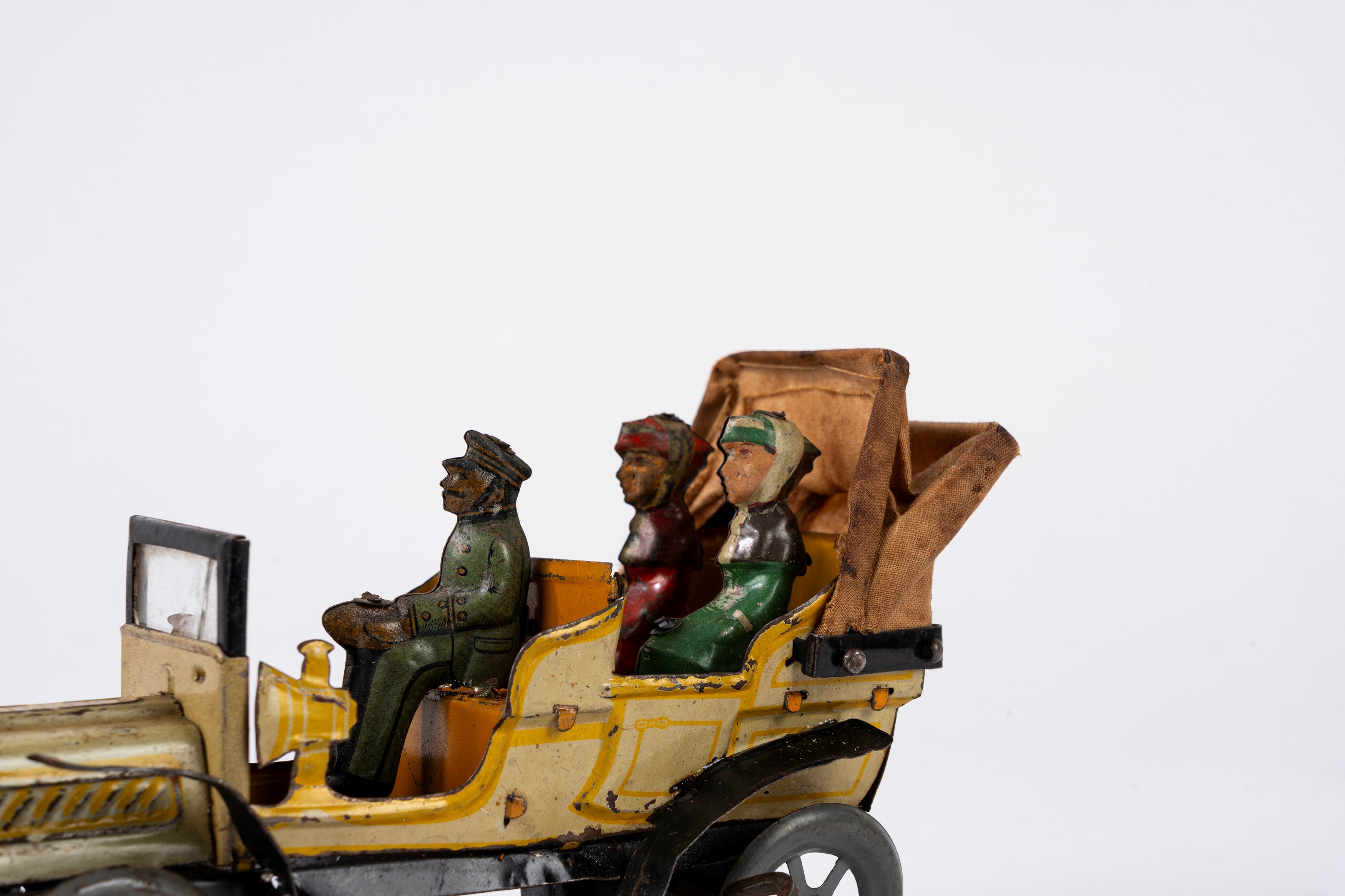 George Fischer Fischer - Limousine aperta con capote, latta litografata