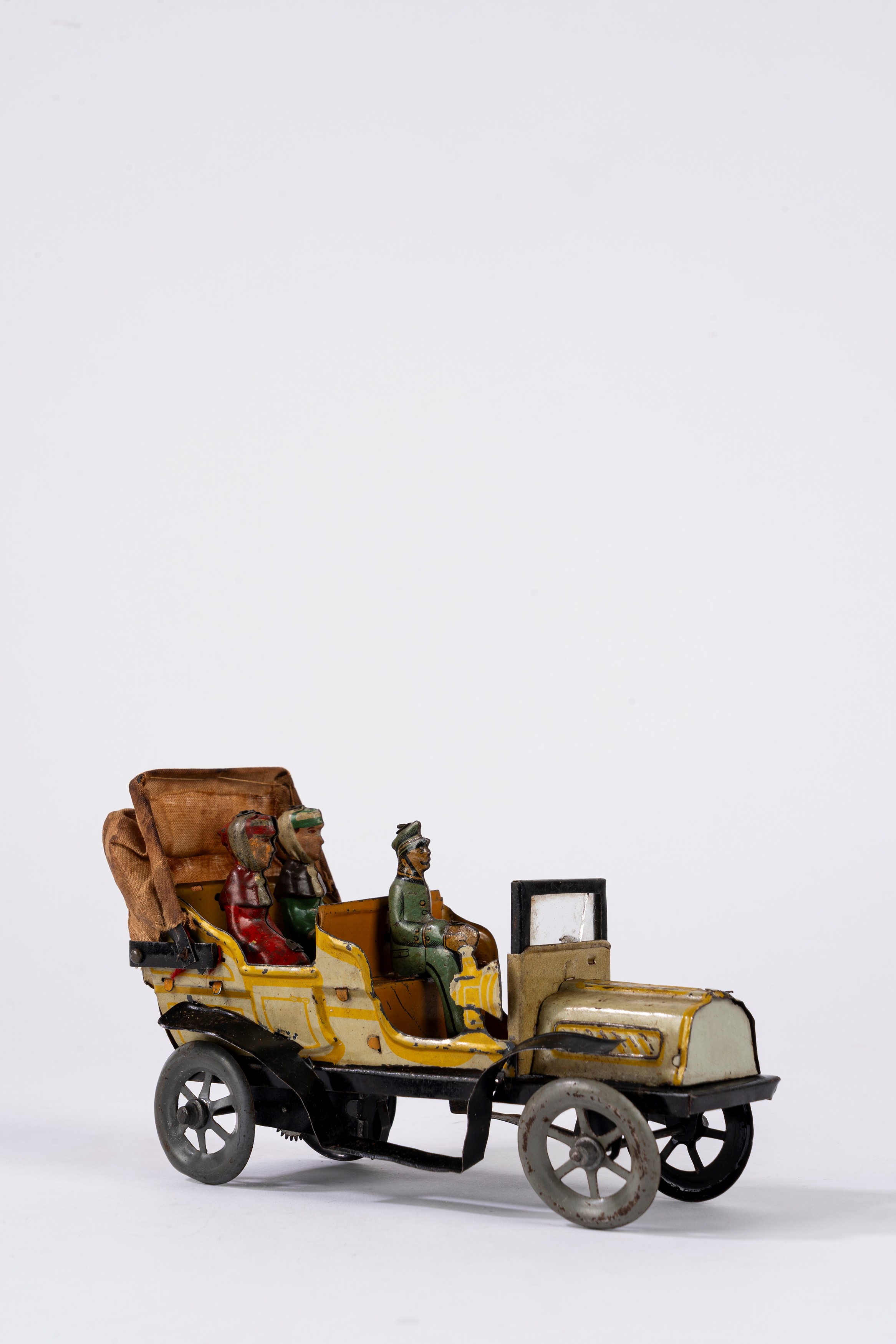 George Fischer Fischer - Limousine aperta con capote, latta litografata