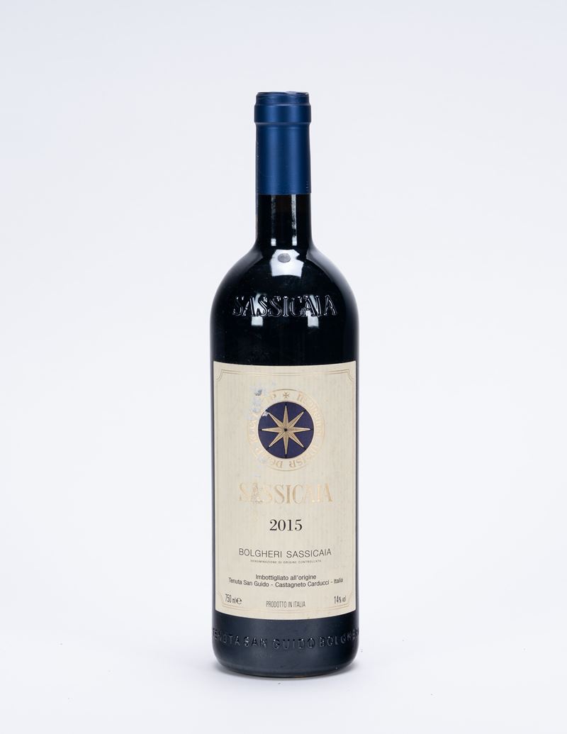 Italia - Sassicaia (1 BT) — 2015
