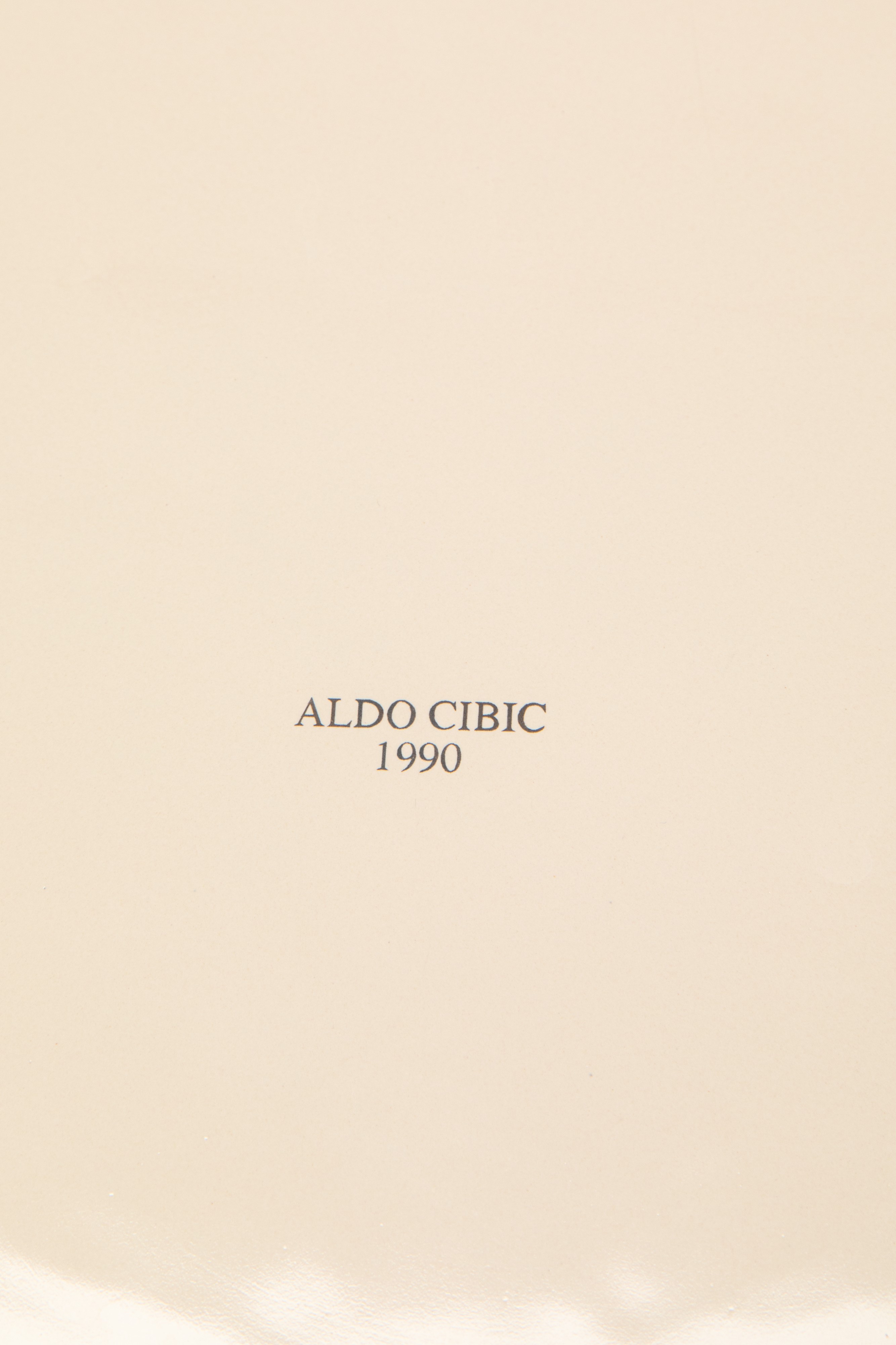 Aldo Cibic - Centrotavola in ceramica smaltata
