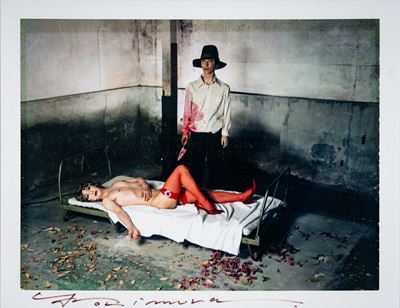 An Inner Dialogue with Frida Kahlo (Polaroid, 2001)