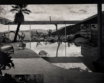 Faia. Raymond Loewy House, stampa vintage alla gelatina ai sali d'argento