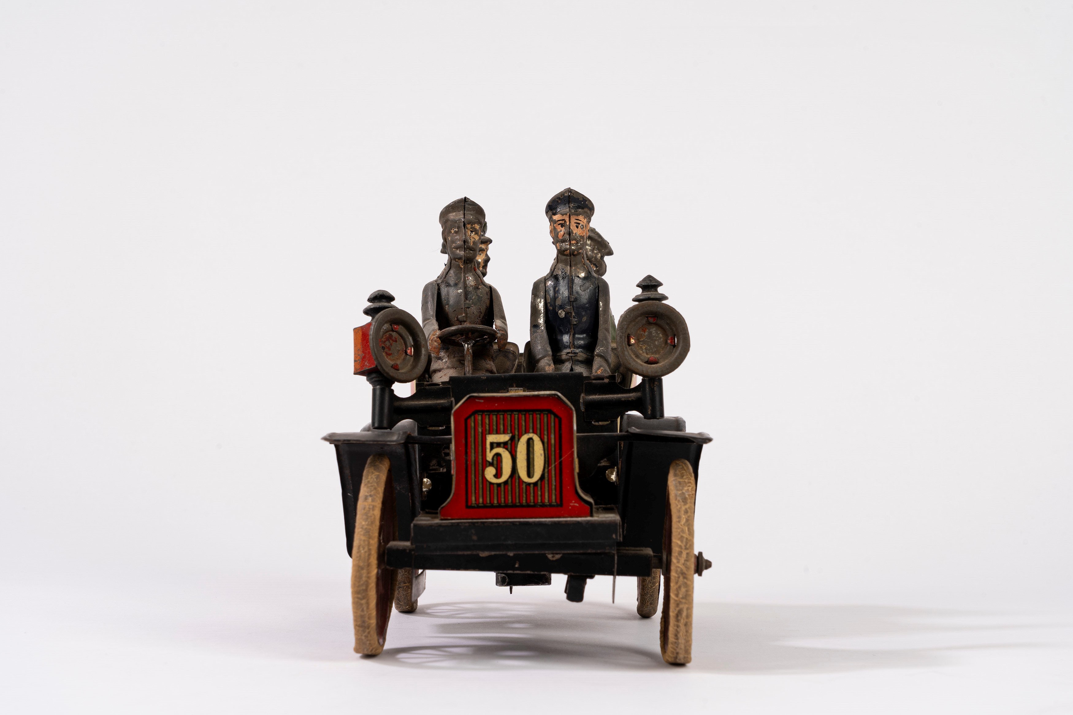 George Carette Carette - Auto modello Tonneau 50 (litografata) in scala, 1912