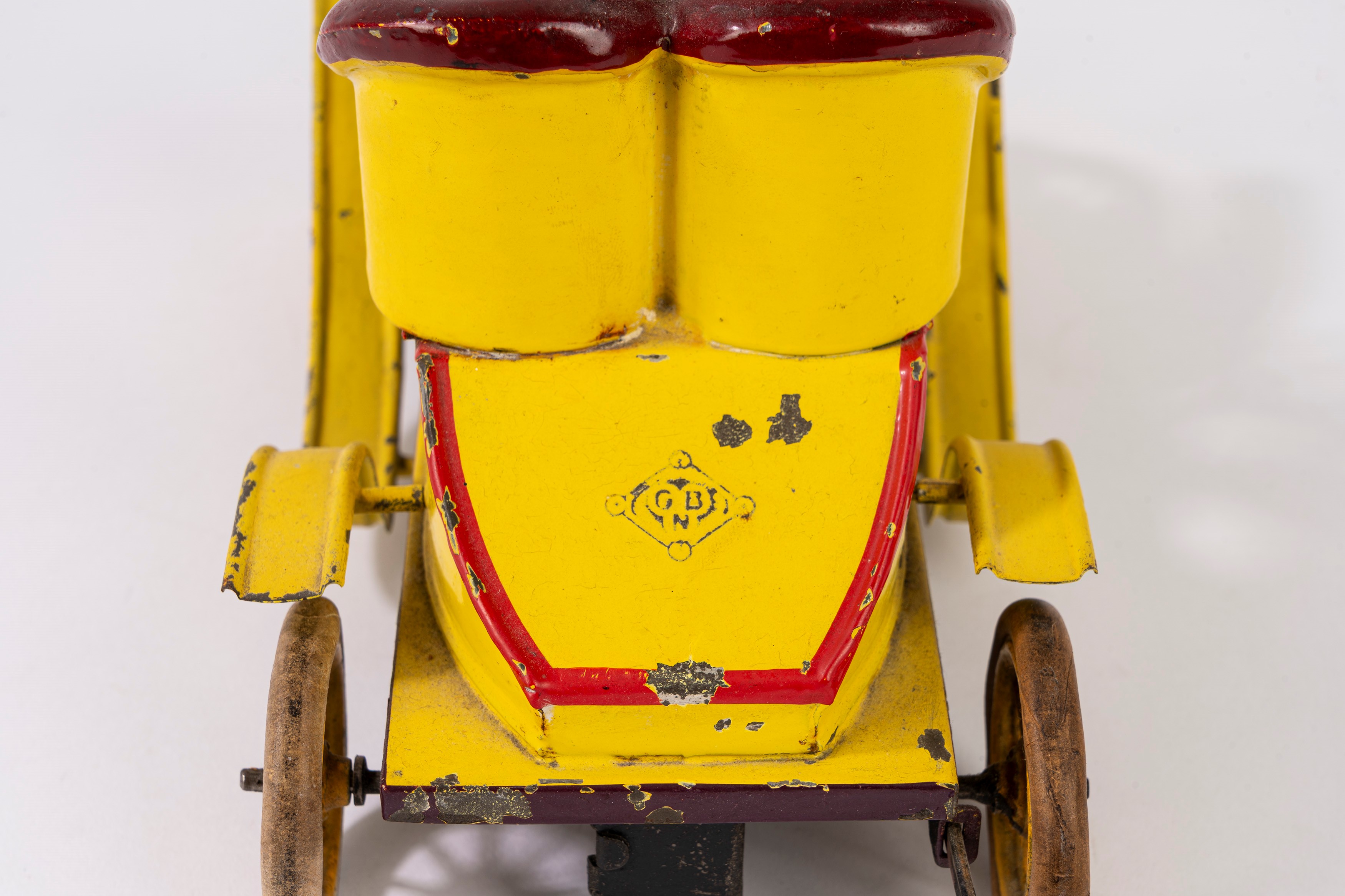 Bing - De Dion, Auto in lamiera dipinta a mano, 1904