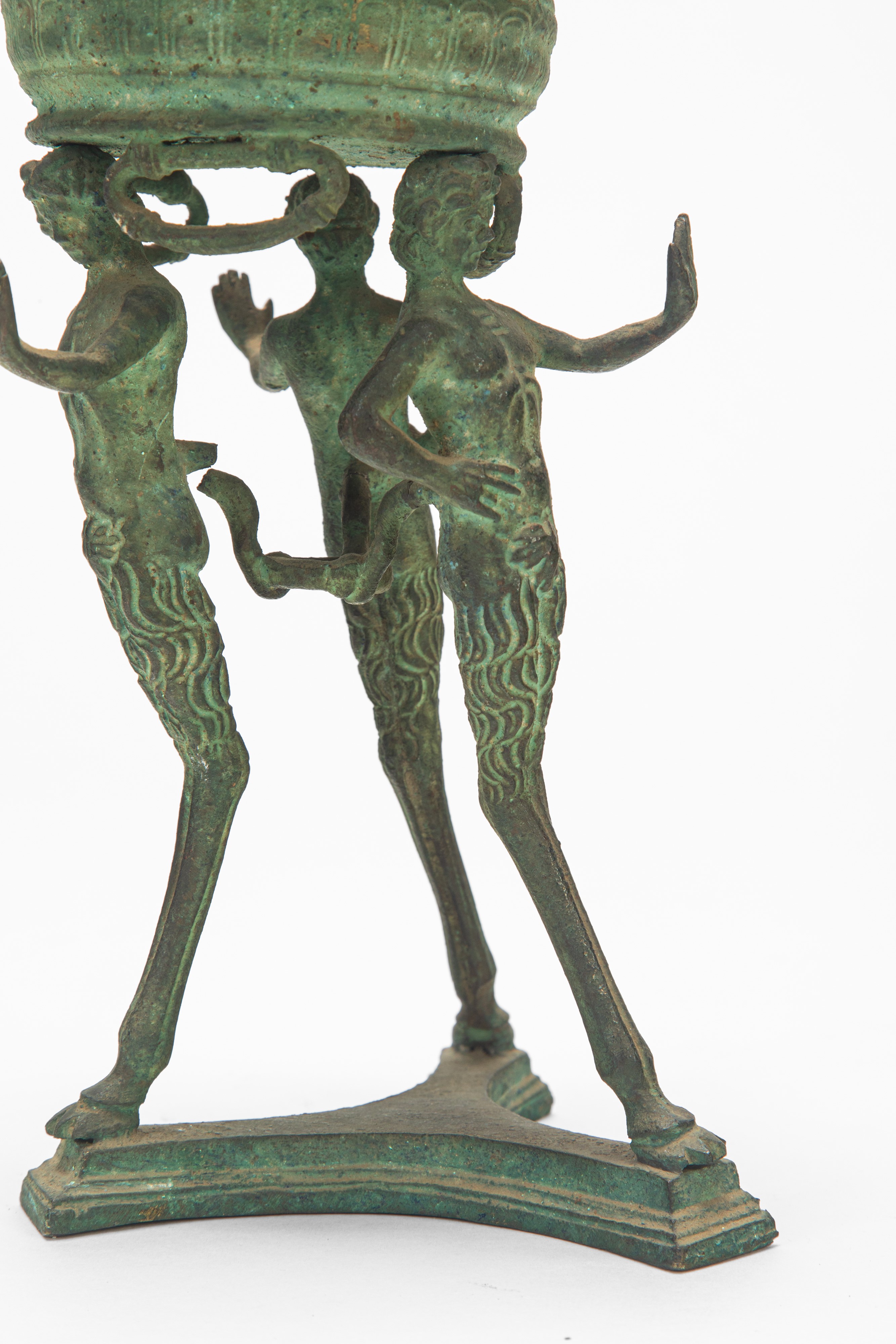 Fonderia Chiurazzi (prob.), Braciere in bronzo in stile pompeiano, XIX secolo