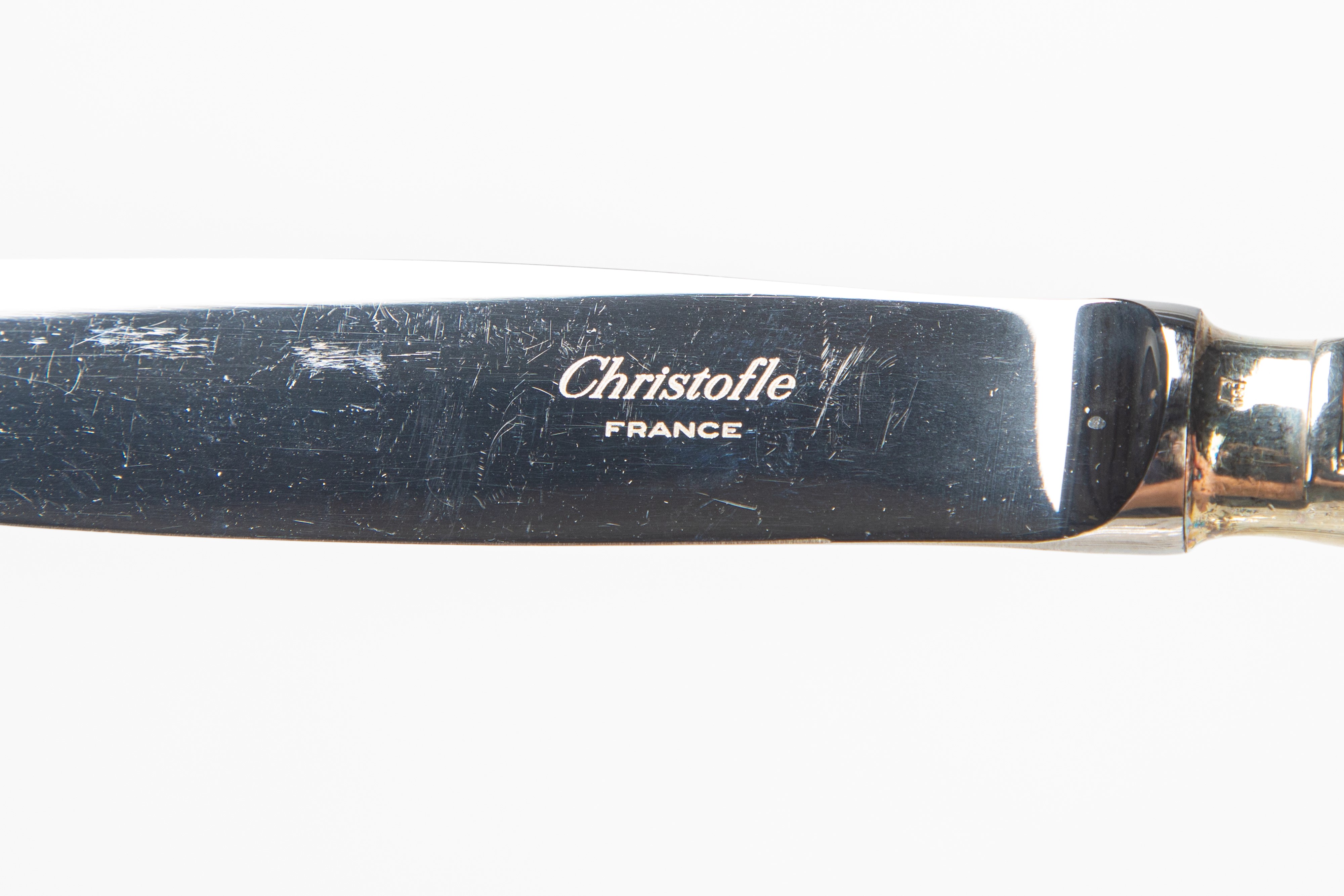 Christofle, Collezione Albi. Servizio Posate in Metallo Argentato
