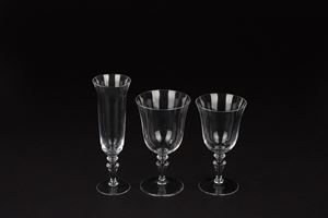 Set of 12 Murano glasses by Nason and Moretti