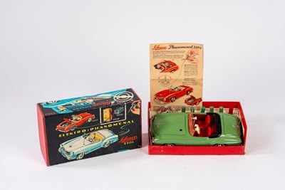 Mercedes 190 SL 5503, Elektro Phanomenal car (giocattolo in scatola originale), anni ’50