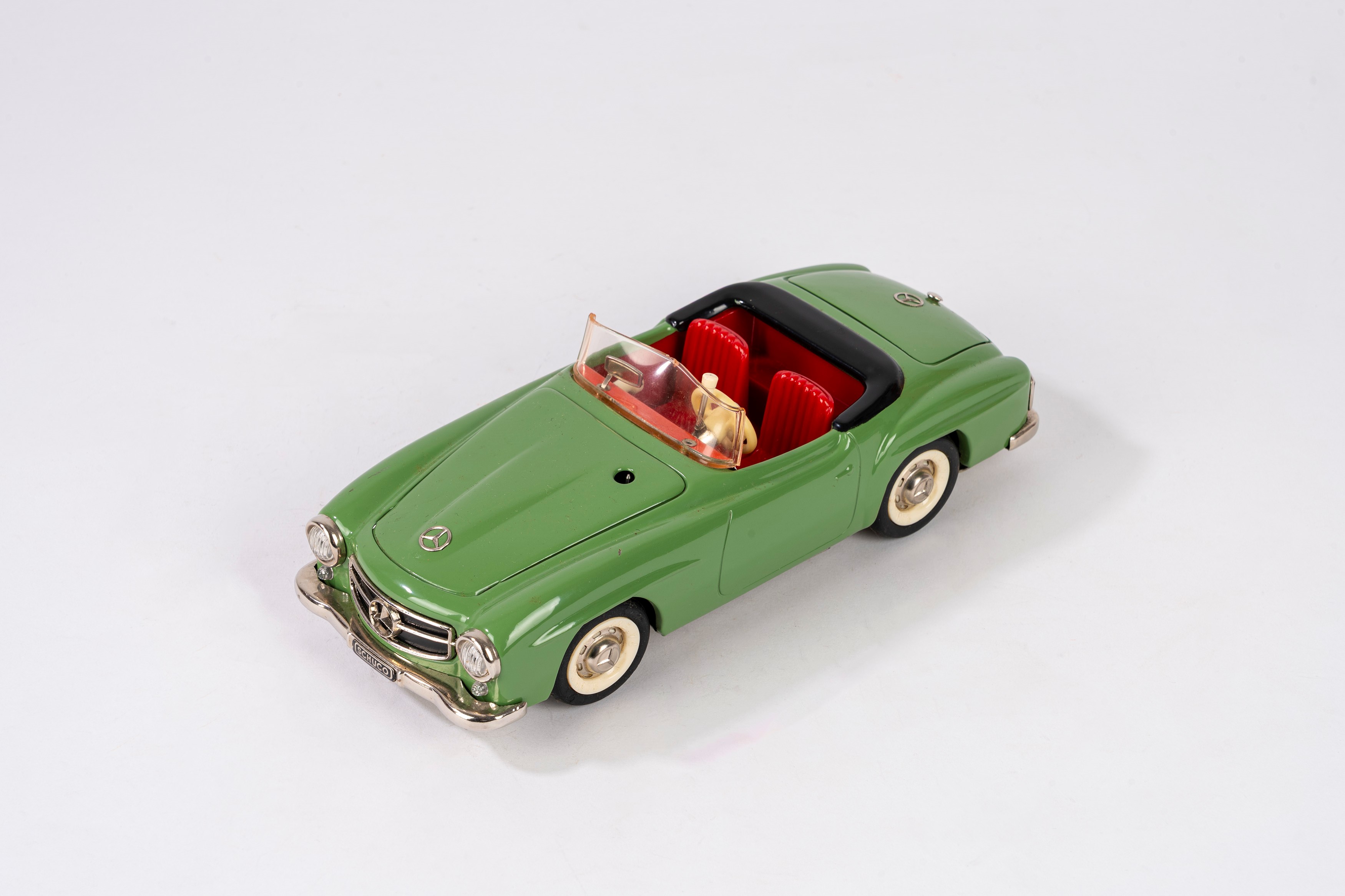 Schuco - Mercedes 190 SL 5503, Elektro Phanomenal car (giocattolo in scatola originale), anni ’50
