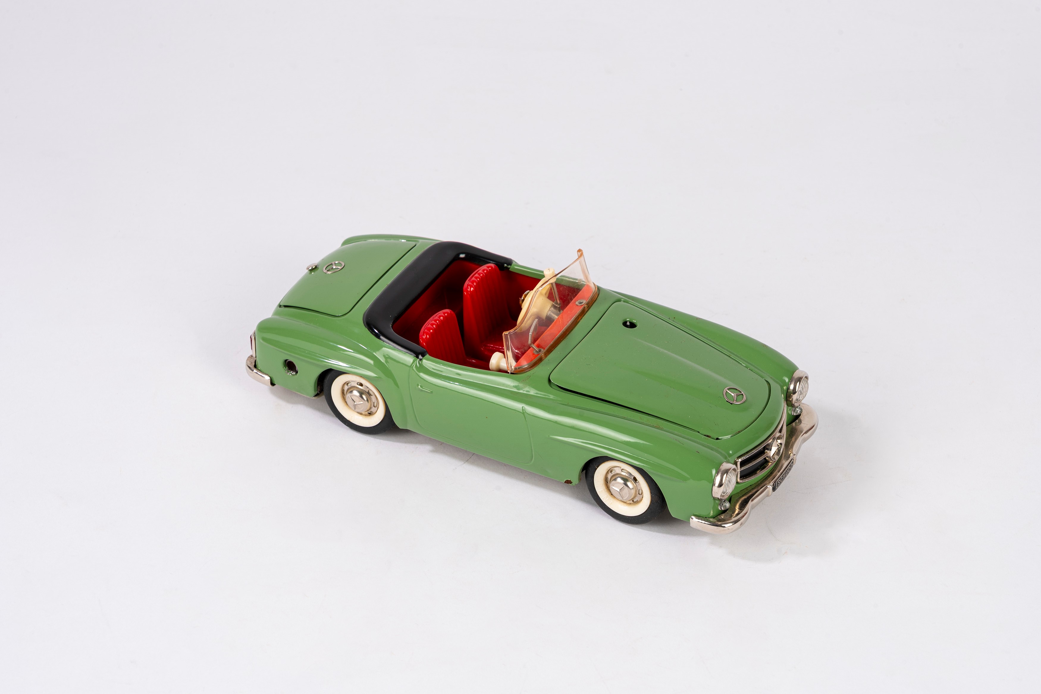 Schuco - Mercedes 190 SL 5503, Elektro Phanomenal car (giocattolo in scatola originale), anni ’50