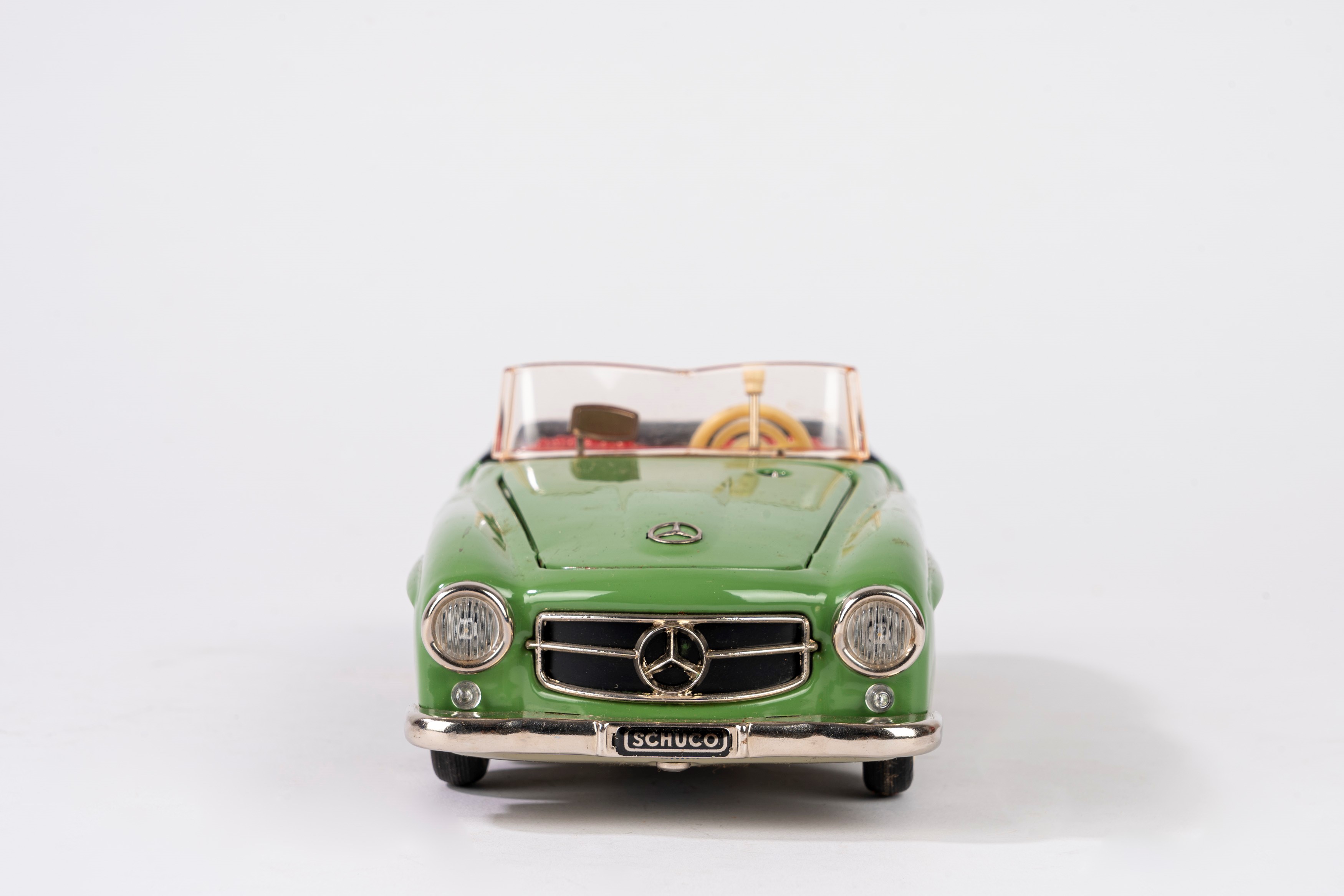 Schuco - Mercedes 190 SL 5503, Elektro Phanomenal car (giocattolo in scatola originale), anni ’50