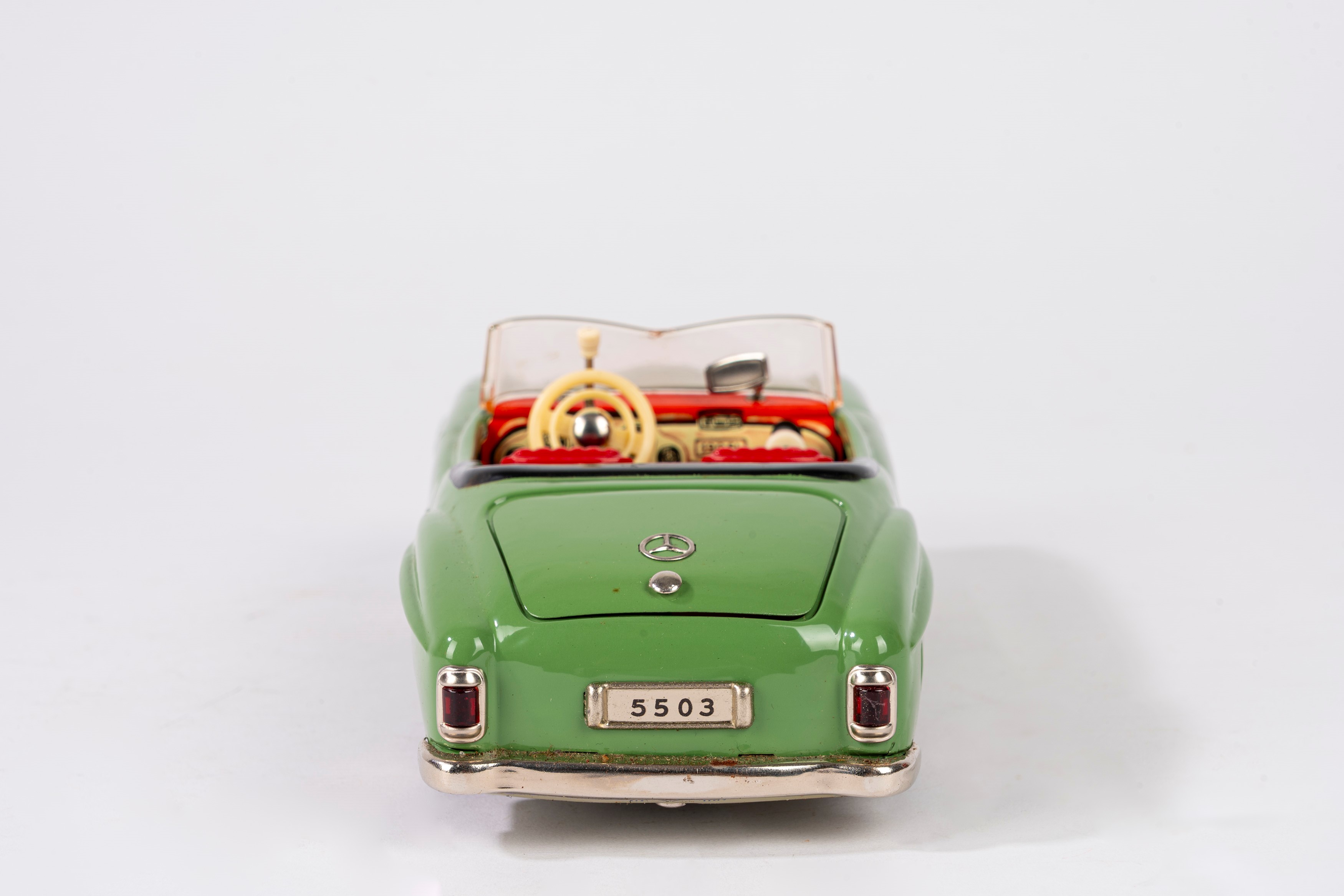 Schuco - Mercedes 190 SL 5503, Elektro Phanomenal car (giocattolo in scatola originale), anni ’50