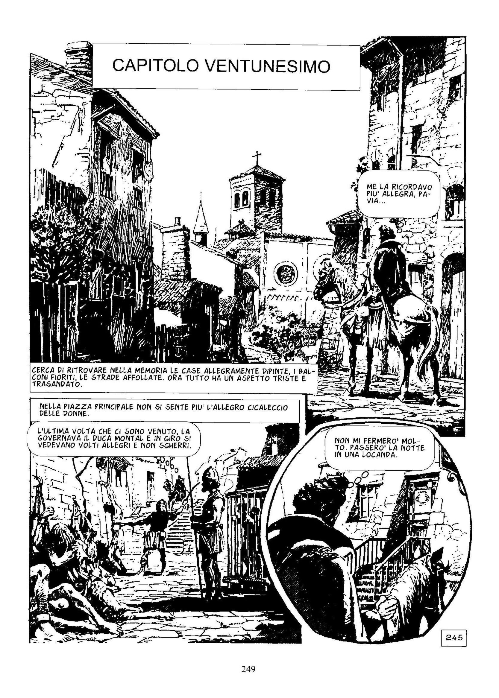 Horacio Lalia - Nekradamus – El Mago (storia completa in 10 tavole), matita, china e retino su ca...