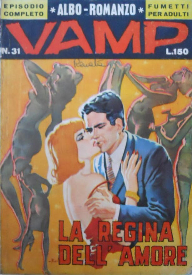 Emilio Uberti - Vamp - La regina dell'amore (originale di copertina)