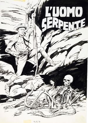 Aurelio Galleppini | Lot 541 - Tex - L’Uomo Serpente | Finarte