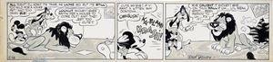 Floyd Gottfredson | Lot 613 - Mickey Mouse - Goofy and Agnes | Finarte