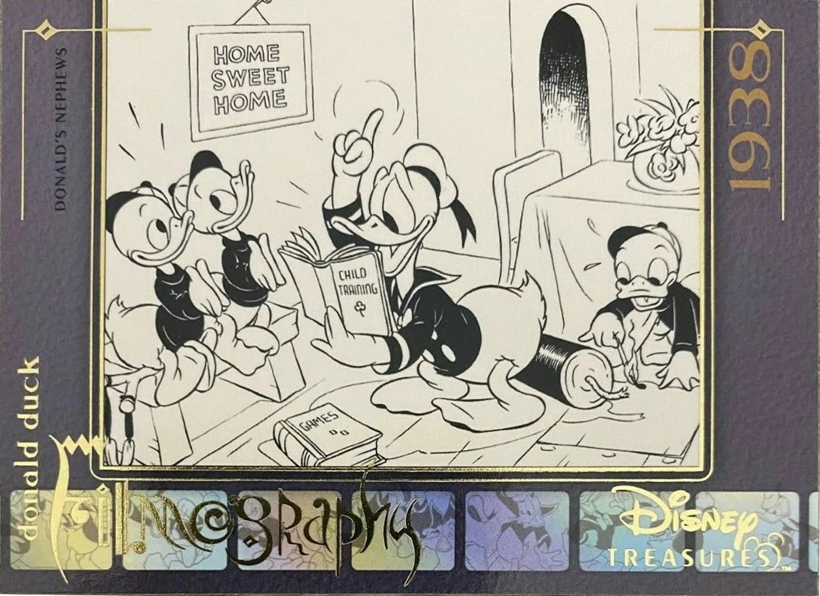 Hank Porter - Donald's Nephews (I nipoti di Paperino), matita e pastello su carta (1938)