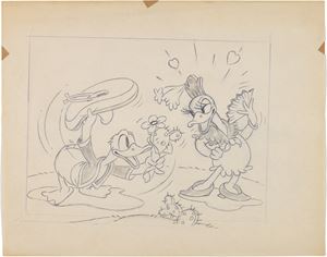 Tom Wood | Lot 631 - Don Donald (Paperino innamorato) | Finarte