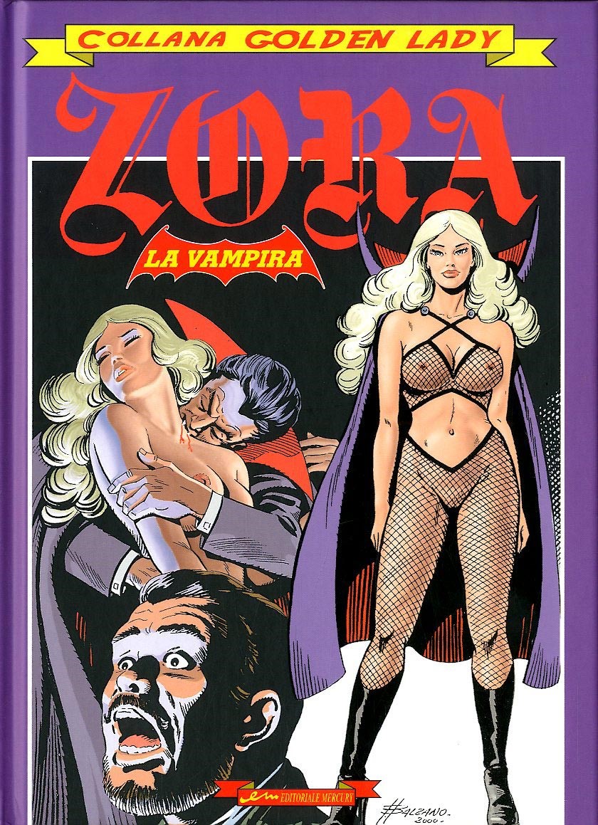 Birago Balzano - Zora la Vampira (originale di copertina)