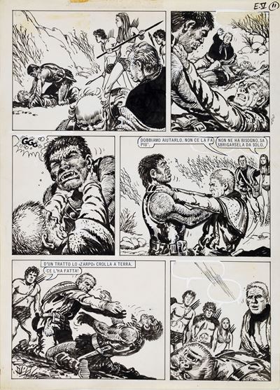 L'Eternauta – Parte Seconda (tavola originale)