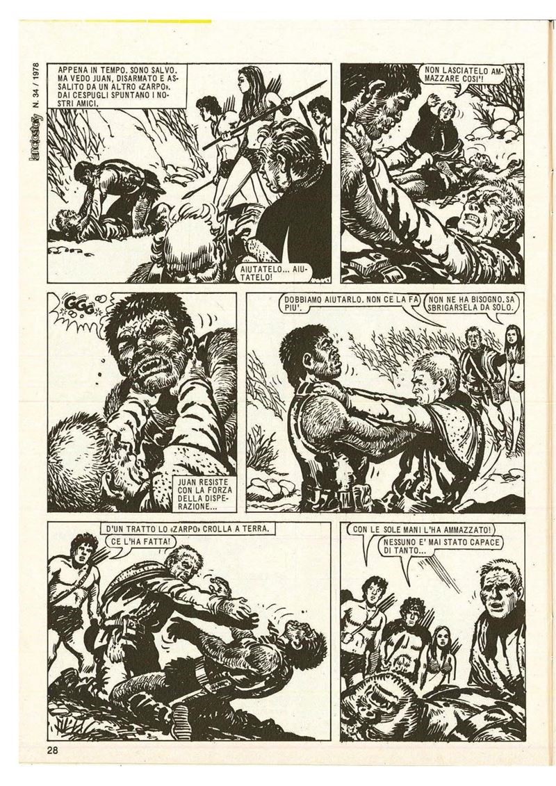Solano Lopez - L'Eternauta – Parte Seconda (tavola originale)
