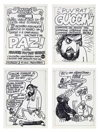 Incontro annuale di braccio di ferro Paz vs. Guccini