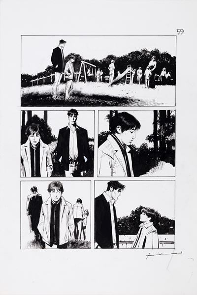 Dylan Dog (tavola originale)
