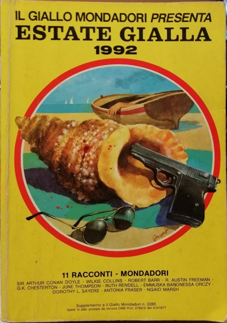 Carlo Jacono - Copertina per “Estate Gialla” (1992)