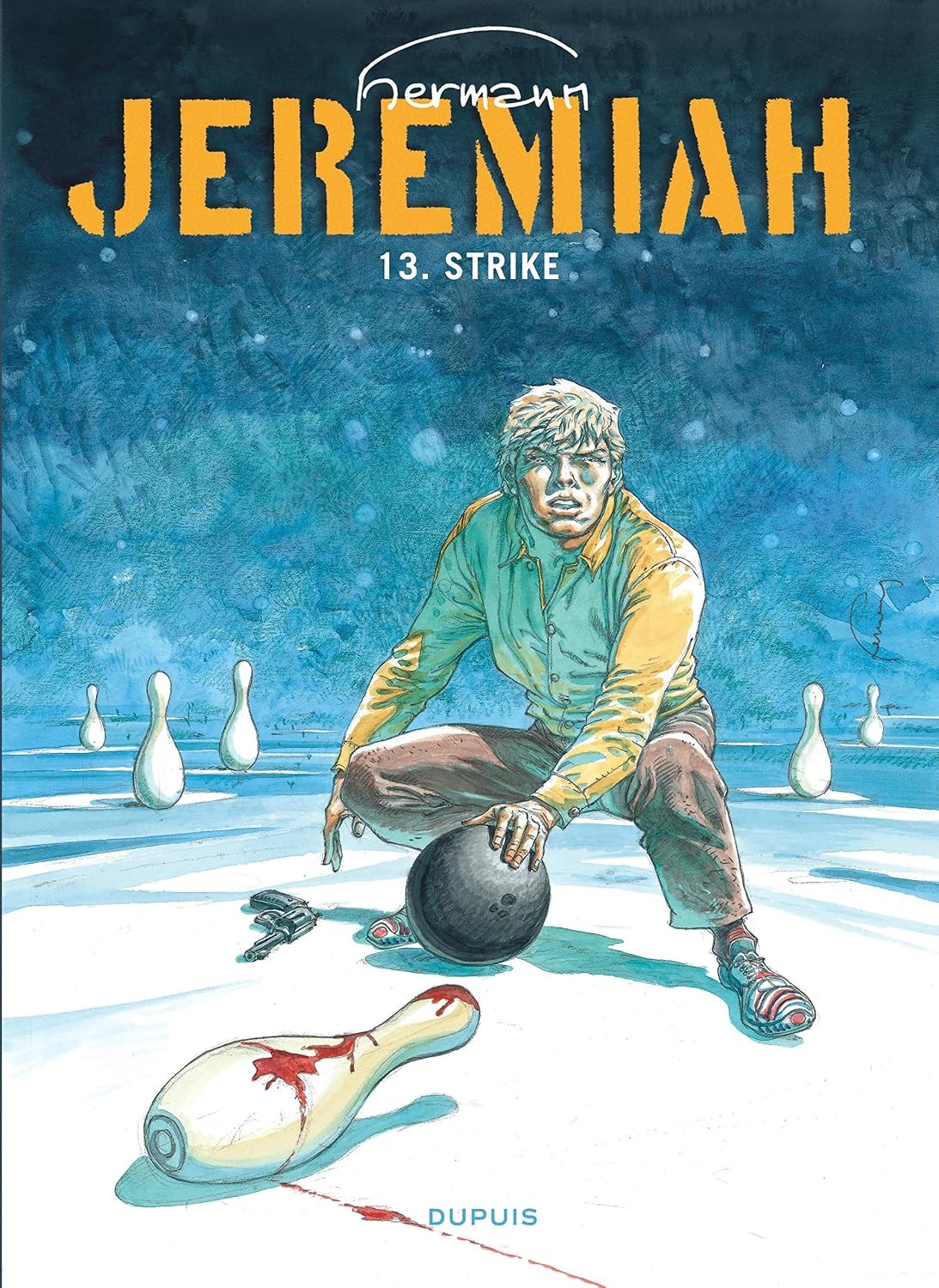 Hermann (hermann Huppen) - Jeremiah - Strike (originale di copertina)