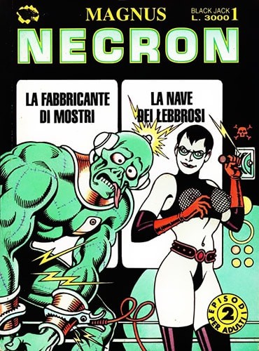 Magnus (roberto Raviola) - Necron n. 1 (studio preliminare di copertina)