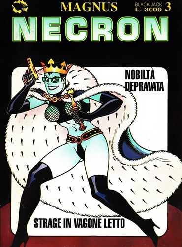 Magnus (roberto Raviola) - Necron n. 3 (preliminare di copertina)