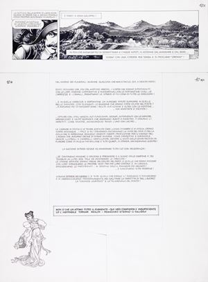 Magnus (Roberto Raviola) | Lot 893 - Le femmine incantate - La guardiana del ponte | Finarte