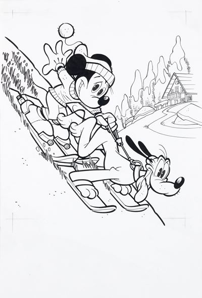 I Grandi Classici Disney n. 217 (originale di copertina)