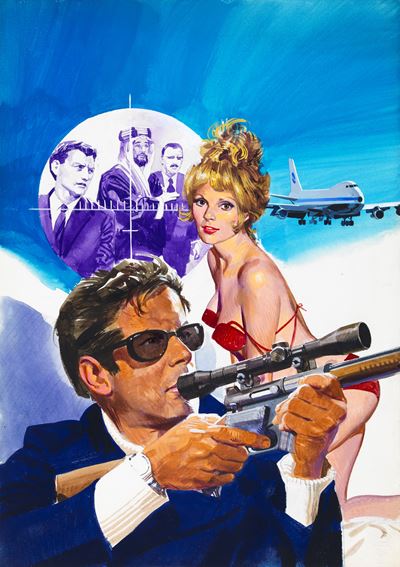 Sciacallo - Il mestiere di uccidere (originale di copertina)