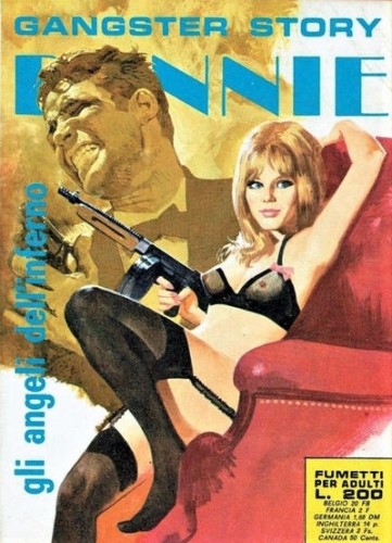 Alessandro Biffignandi - Bonnie - Gli angeli dell'Inferno (originale di copertina)