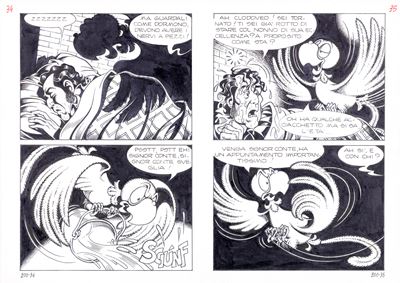 Hic Hic Hurrà (tavola originale di Alan Ford)