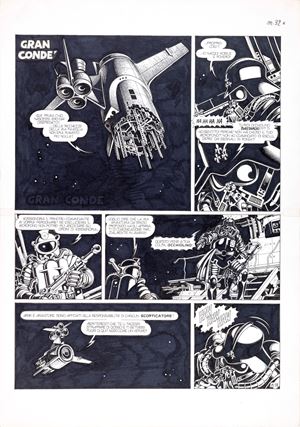 Magnus (Roberto Raviola) | Lot 390 - Milady nel 3000 | Finarte