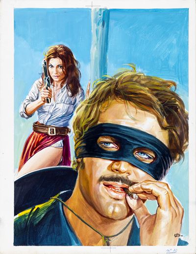 Il segno di Zorro (originale di copertina)