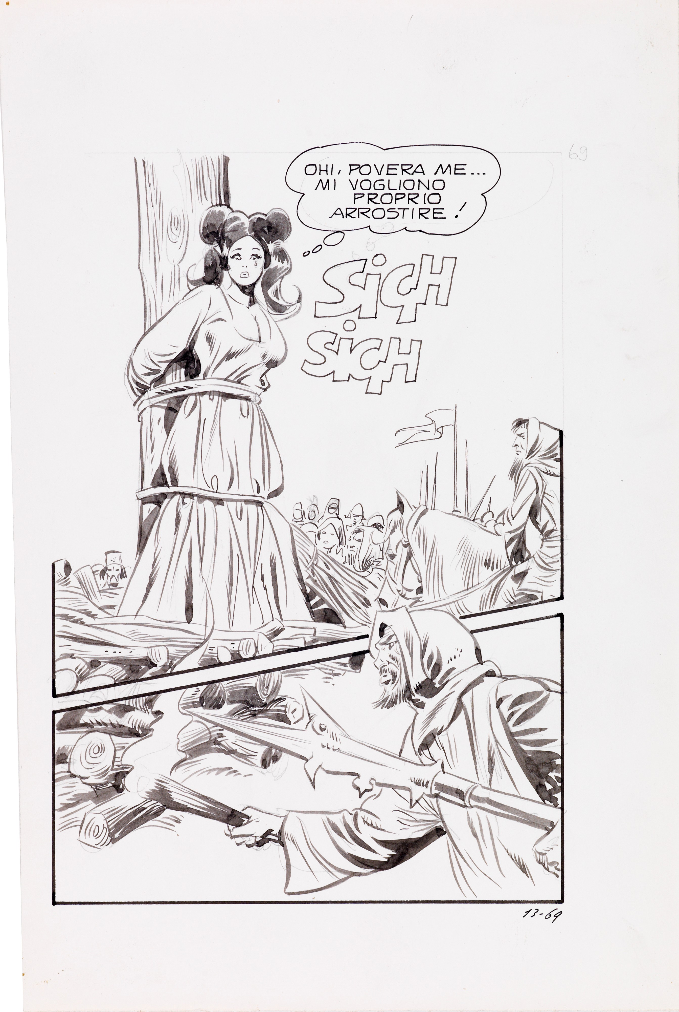 Leone Frollo - Biancaneve - Abacuc l’alchimista (coppia di tavole)