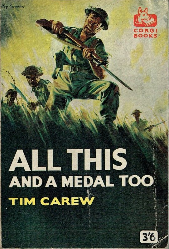 Roy Carnon - All This and a Medal Too (Originale di copertina), tempera su cartone