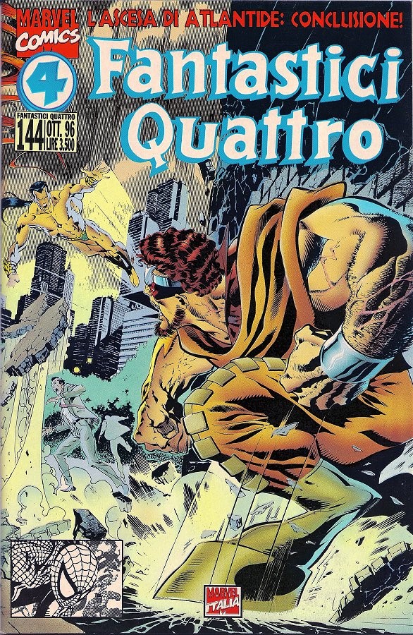 Claudio Castellini - Fantastic Four Unlimited n. 11 — preliminare di copertina