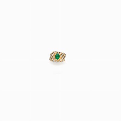 Anello in Smeraldo e Diamanti, Knight in