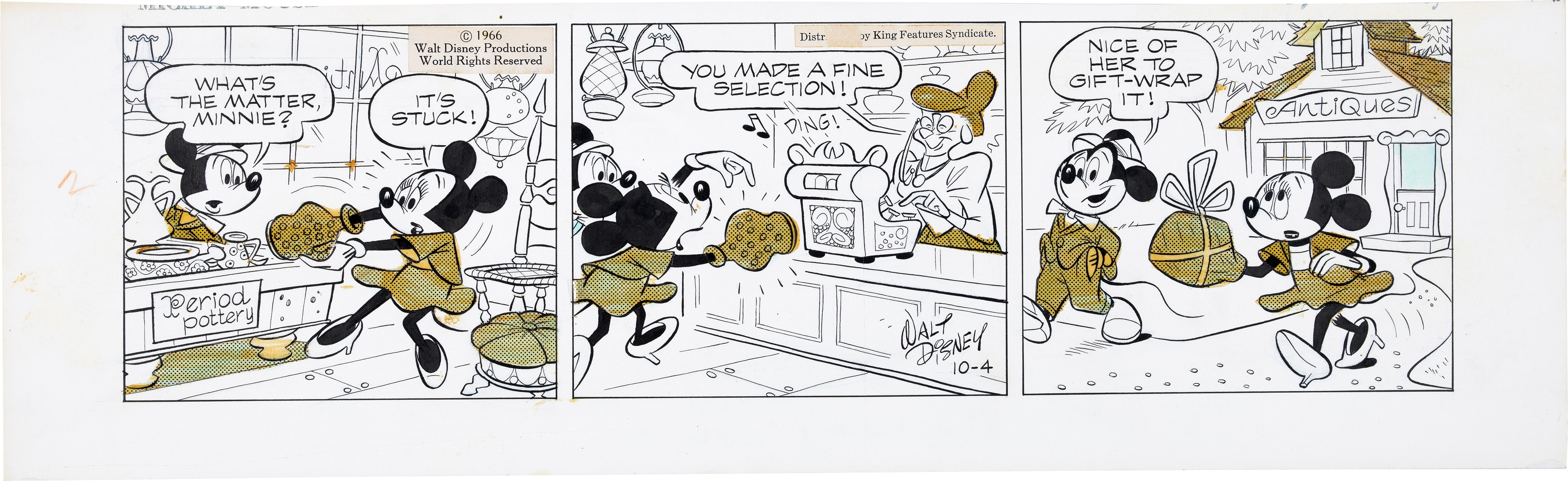 Floyd Gottfredson - Mickey Mouse 1966 | Fumetti: Tavole e Illustrazioni ...